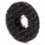  Круг зачистной из синтетического волокна ROSSVIK 115*22мм черный, 80м/с, 13300об/мин мни (4)