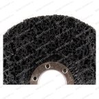  Круг зачистной из синтетического волокна ROSSVIK 115*22мм черный, 80м/с, 13300об/мин мни (5)