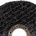  Круг зачистной из синтетического волокна ROSSVIK 115*22мм черный, 80м/с, 13300об/мин мни (4)