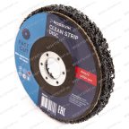  Круг зачистной из синтетического волокна ROSSVIK 125*22мм черный, 80м/с, 12250об/мин мни (1)