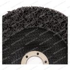  Круг зачистной из синтетического волокна ROSSVIK 150*22мм черный, 80м/с, 10200об/мин мни (4)