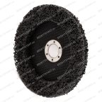 Круг зачистной из синтетического волокна ROSSVIK 150*22мм черный, 80м/с, 10200об/мин мни (5)
