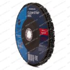  Круг зачистной из синтетического волокна ROSSVIK 180*22мм черный, 80м/с, 10200об/мин мни (2)