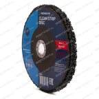  Круг зачистной из синтетического волокна ROSSVIK 180*22мм черный, 80м/с, 10200об/мин мни (2)