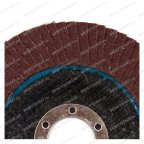  Круг шлифовальный лепестковый ROSSVIK 115*22мм 120 Grit. Тип29, Zr, 80м/с, 12250об/мин мни (4)