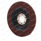  Круг шлифовальный лепестковый ROSSVIK 115*22мм 120 Grit. Тип29, Zr, 80м/с, 12250об/мин мни (5)