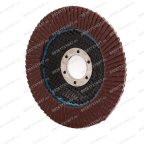  Круг шлифовальный лепестковый ROSSVIK 115*22мм 120 Grit. Тип29, Zr, 80м/с, 12250об/мин мни (4)