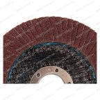  Круг шлифовальный лепестковый ROSSVIK 115*22мм 80 Grit. Тип29, Zr, 80м/с, 12250об/мин мни (4)