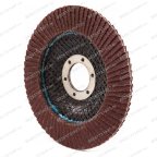  Круг шлифовальный лепестковый ROSSVIK 115*22мм 80 Grit. Тип29, Zr, 80м/с, 12250об/мин мни (5)