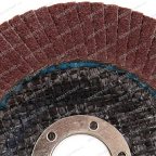  Круг шлифовальный лепестковый ROSSVIK 115*22мм 80 Grit. Тип29, Zr, 80м/с, 12250об/мин мни (3)