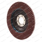  Круг шлифовальный лепестковый ROSSVIK 115*22мм 80 Grit. Тип29, Zr, 80м/с, 12250об/мин мни (4)