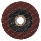  Круг шлифовальный лепестковый ROSSVIK 125*22мм 120 Grit. Тип29, Zr, 80м/с, 12250об/мин мни (2)