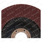  Круг шлифовальный лепестковый ROSSVIK 125*22мм 120 Grit. Тип29, Zr, 80м/с, 12250об/мин мни (3)