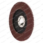  Круг шлифовальный лепестковый ROSSVIK 125*22мм 120 Grit. Тип29, Zr, 80м/с, 12250об/мин мни (4)