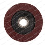  Круг шлифовальный лепестковый ROSSVIK 125*22мм 40 Grit. Тип29, Zr, 80м/с, 12250об/мин мни (3)