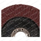  Круг шлифовальный лепестковый ROSSVIK 125*22мм 40 Grit. Тип29, Zr, 80м/с, 12250об/мин мни (4)