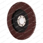  Круг шлифовальный лепестковый ROSSVIK 125*22мм 40 Grit. Тип29, Zr, 80м/с, 12250об/мин мни (4)