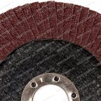  Круг шлифовальный лепестковый ROSSVIK 125*22мм 40 Grit. Тип29, Zr, 80м/с, 12250об/мин мни (3)