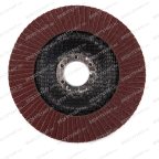  Круг шлифовальный лепестковый ROSSVIK 125*22мм 80 Grit. Тип29, Zr, 80м/с, 12250об/мин мни (3)