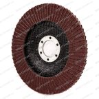  Круг шлифовальный лепестковый ROSSVIK 125*22мм 80 Grit. Тип29, Zr, 80м/с, 12250об/мин мни (5)