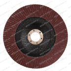  Круг шлифовальный лепестковый ROSSVIK 150*22мм 120 Grit. Тип29, Zr, 80м/с, 10200об/мин мни (3)