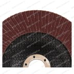  Круг шлифовальный лепестковый ROSSVIK 150*22мм 120 Grit. Тип29, Zr, 80м/с, 10200об/мин мни (4)