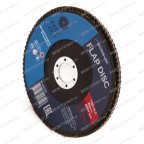  Круг шлифовальный лепестковый ROSSVIK 150*22мм 120 Grit. Тип29, Zr, 80м/с, 10200об/мин мни (2)