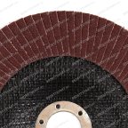  Круг шлифовальный лепестковый ROSSVIK 150*22мм 120 Grit. Тип29, Zr, 80м/с, 10200об/мин мни (3)