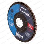  Круг шлифовальный лепестковый ROSSVIK 150*22мм 40 Grit. Тип29, Zr, 80м/с, 10200об/мин мни (2)