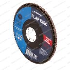  Круг шлифовальный лепестковый ROSSVIK 150*22мм 40 Grit. Тип29, Zr, 80м/с, 10200об/мин мни (2)