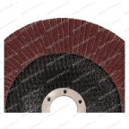  Круг шлифовальный лепестковый ROSSVIK 150*22мм 80 Grit. Тип29, Zr, 80м/с, 10200об/мин мни (4)