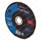  Круг шлифовальный лепестковый ROSSVIK 150*22мм 80 Grit. Тип29, Zr, 80м/с, 10200об/мин мни (3)