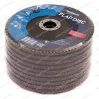  Круг шлифовальный лепестковый ROSSVIK 150*22мм 80 Grit. Тип29, Zr, 80м/с, 10200об/мин мни (1)