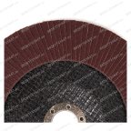  Круг шлифовальный лепестковый ROSSVIK 180*22мм 120 Grit. Тип29, Zr, 80м/с, 8500об/мин мни (3)