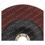  Круг шлифовальный лепестковый ROSSVIK 180*22мм 80 Grit. Тип29, Zr, 80м/с, 8500об/мин мни (3)