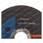  Круг отрезной по металлу ROSSVIK 115*1,6*22мм. Тип 41, 80м/с, 12250об/мин мни (1)