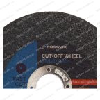  Круг отрезной по металлу ROSSVIK 125*1,6*22мм. Тип 41, 80м/с, 12200об/мин мни (1)