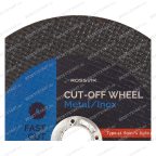  Круг отрезной по металлу ROSSVIK 180*2,0*22мм. Тип 41, 80м/с, 8600об/мин мни (1)