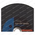  Круг отрезной по металлу ROSSVIK 230*3,0*22мм. Тип 41, 80м/с, 6650об/мин мни (1)