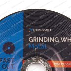  Круг шлифовальный по металлу ROSSVIK 150*6,0*22мм. Тип 27, 80м/с, 10200об/мин мни (1)