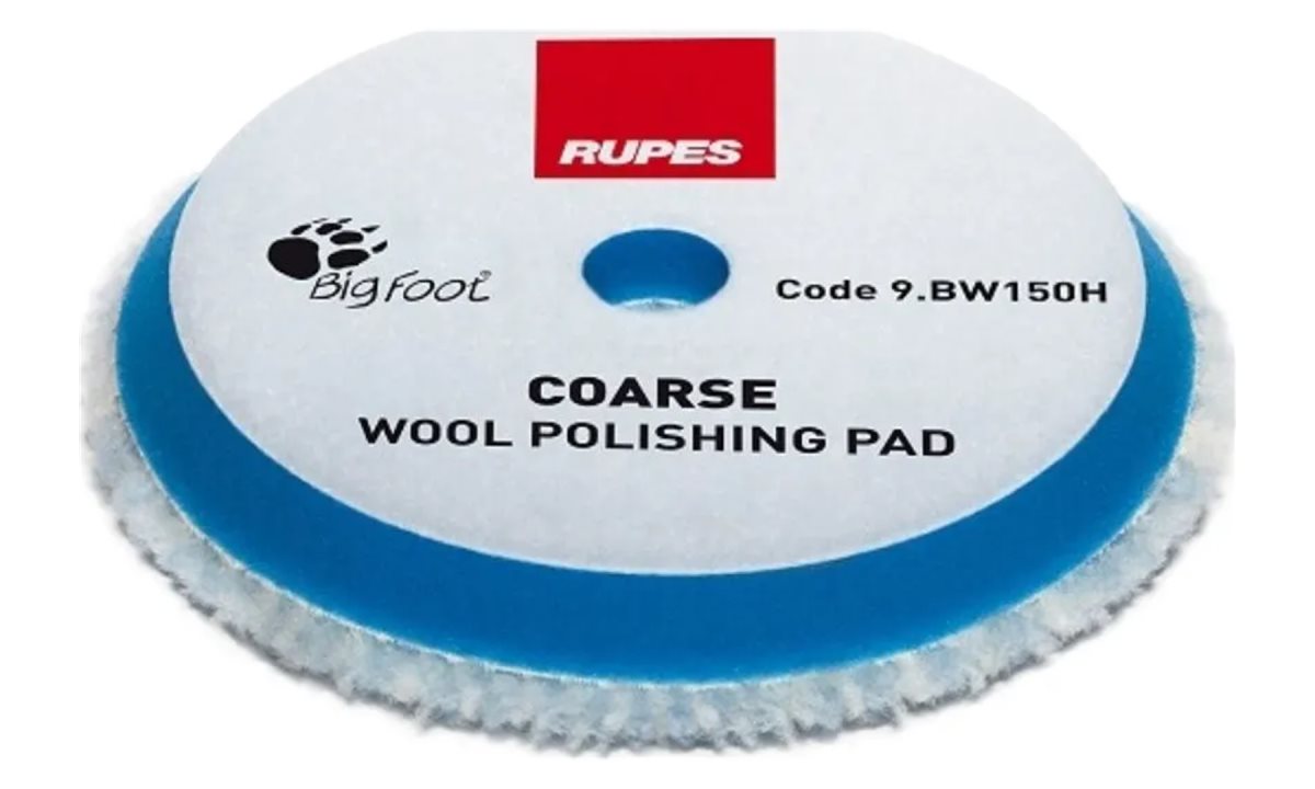  Диск шерстяной синий, полировальный, грубый  130/145  mm (0)