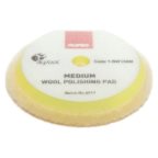  Диск шерстяной жёлтый, полировальный, средний 130/145мм мни (0)