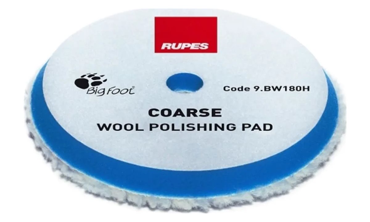  Диск шерстяной синий, полировальный, грубый  150/170  mm (0)