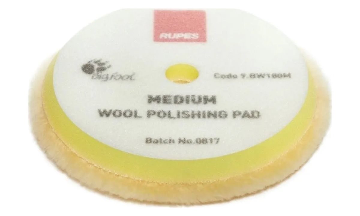  Диск шерстяной жёлтый, полировальный, средний  150/170  mm (0)