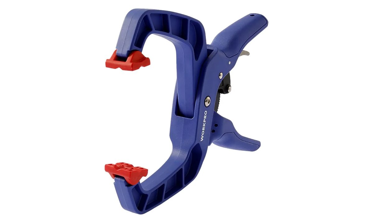 Зажим пружинный 100мм проф WP232015 WORKPRO (1)