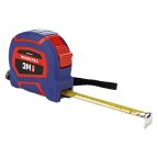  Рулетка пластмассовая 3м(10фут)*16мм самоблокирующаяся нейлон WP261008 WORKPRO мни (0)