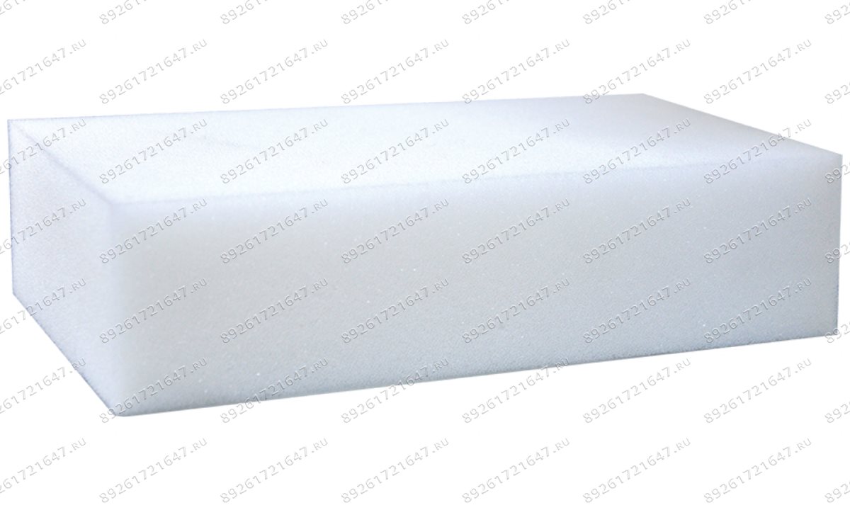  Губка поролоновая для мойки автомобиля 10х20х5см (П22) (0)