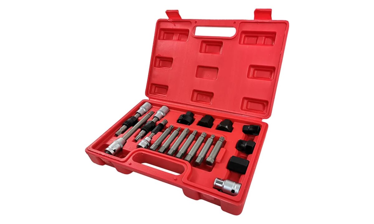  Съемник шкива генератора BOSCH (18 предметов, полный набор) TA-A1087 AE&T (1)