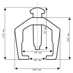  Съемник болтовой TA-B1038 AE&T мни (3)