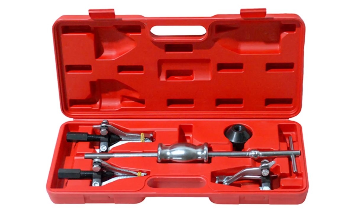  Съемник внутренний и внешний 3 захвата с обратным молотком TA-D1031 AE&T (0)